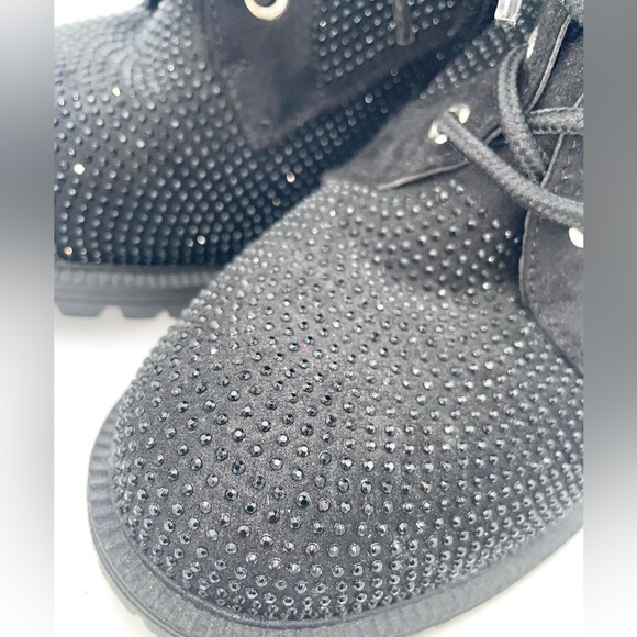 Torrid Women’s Platform Embellished Black Hiker Bootie Size 8.5WW - Picture 7 of 9